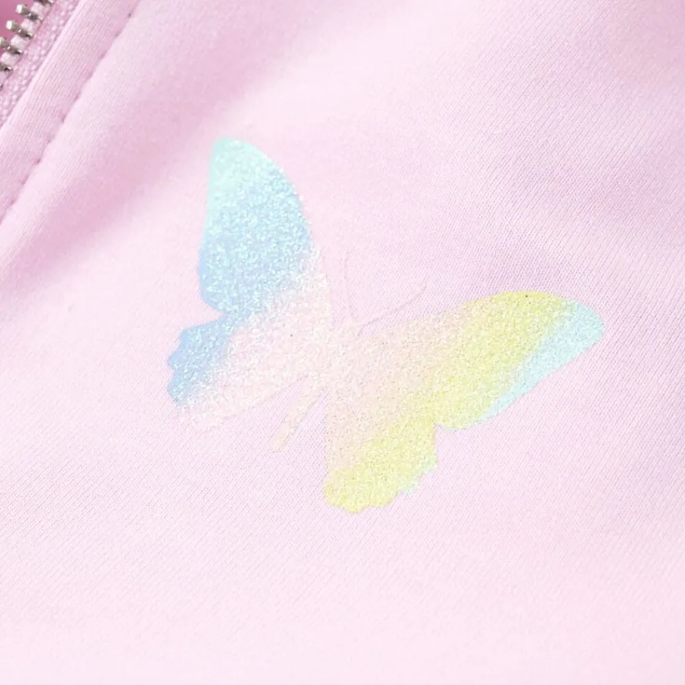 vidaXL Ropa Y Accesorios-Sudadera infantil con capucha claro 92