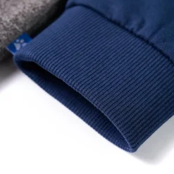 vidaXL Sudadera infantil con capucha y cremallera verde oscuro 92 Best