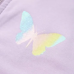 vidaXL Sudadera infantil con capucha color 92 Lila Clearance