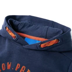vidaXL Ropa Y Accesorios-Sudadera infantil con capucha y naranja 92