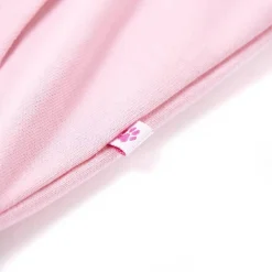 vidaXL Ropa Y Accesorios-Sudadera infantil con capucha y cremallera rosa 92