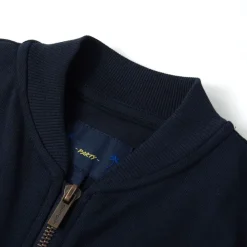vidaXL Ropa Y Accesorios-Sudadera infantil con cremallera azul marino 92