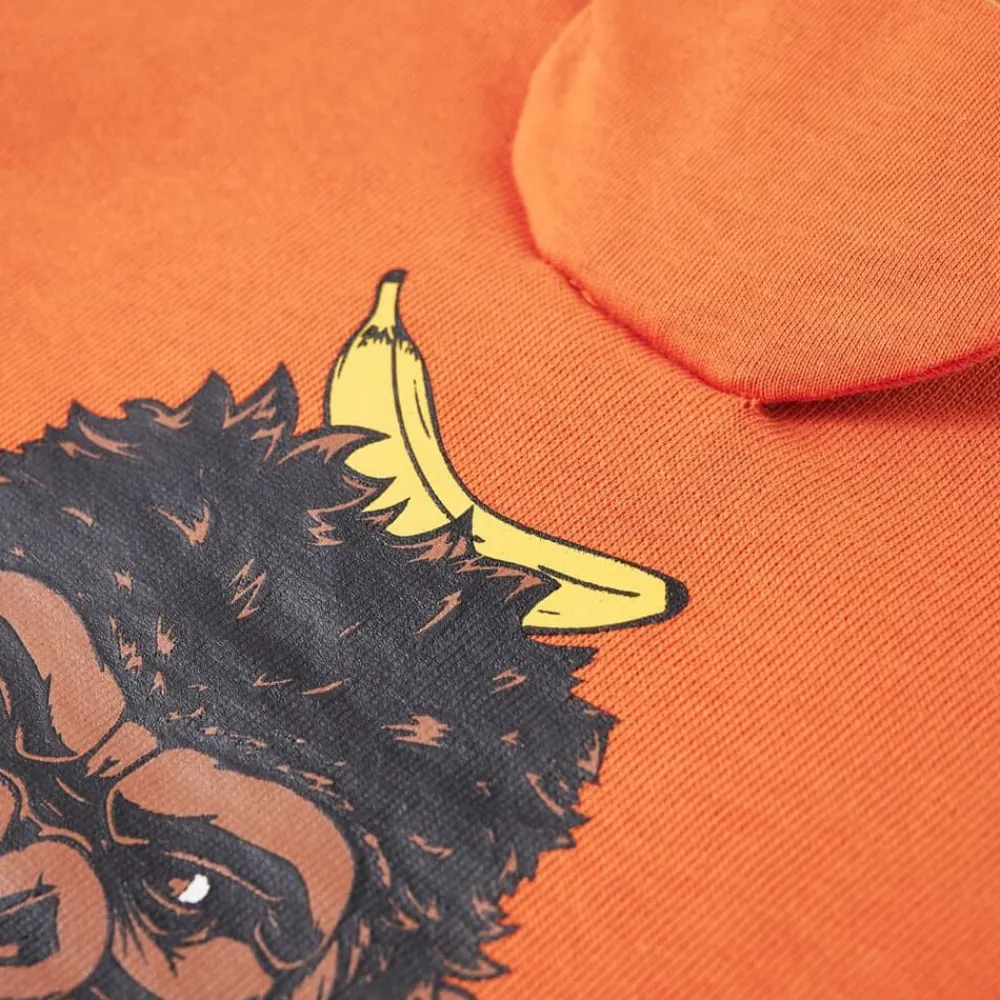 vidaXL Sudadera infantil oscuro 92 Naranja