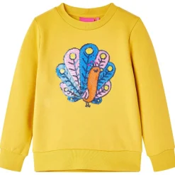 vidaXL Sudadera infantil oscuro 92 Ocre Outlet