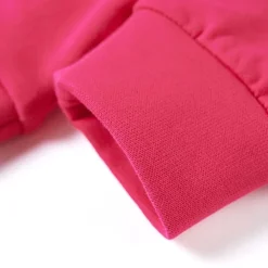 vidaXL Ropa Y Accesorios-Sudadera infantil rosa chillón 92