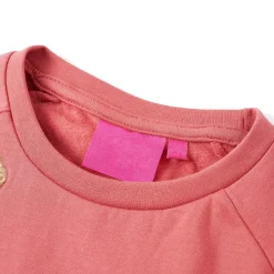 vidaXL Sudadera infantil envejecido 92 Rosa Hot