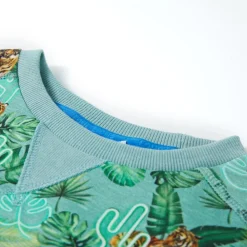 vidaXL Ropa Y Accesorios-Sudadera infantil verde claro mélange 92
