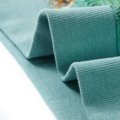 vidaXL Ropa Y Accesorios-Sudadera infantil verde claro mélange 92