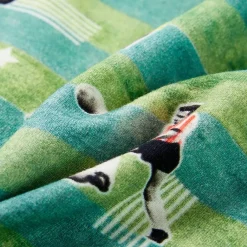 vidaXL Sudadera infantil verde claro melange 116 Outlet