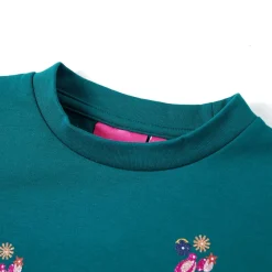 vidaXL Sudadera infantil oscuro 104 Verde Online