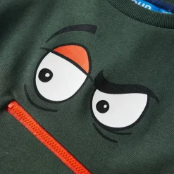 vidaXL Ropa Y Accesorios-Sudadera infantil verde oscuro 92