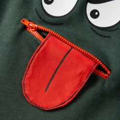 vidaXL Ropa Y Accesorios-Sudadera infantil verde oscuro 92