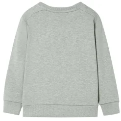 vidaXL Sudadera para niños caqui claro mélange 92 New