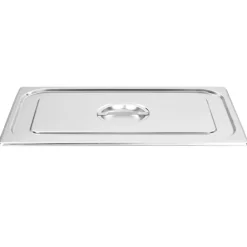 vidaXL Tapas para bandejas Gastronorm 1/1 acero inoxidable 2 unidades Best