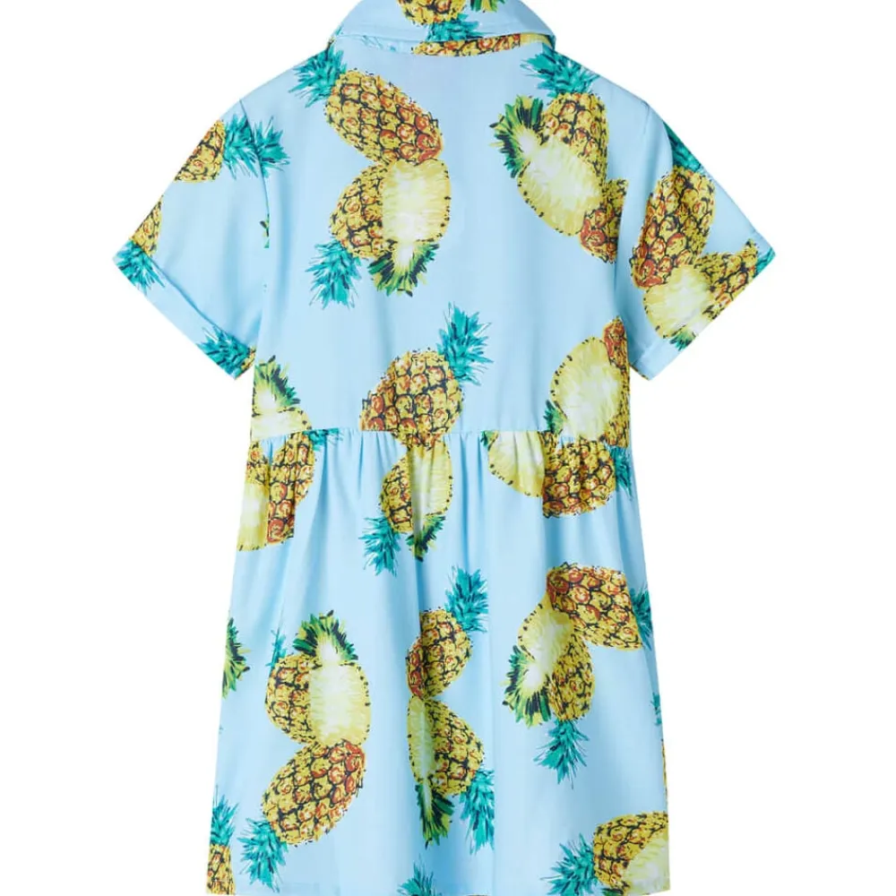 vidaXL Ropa Y Accesorios-Vestido infantil azul 116