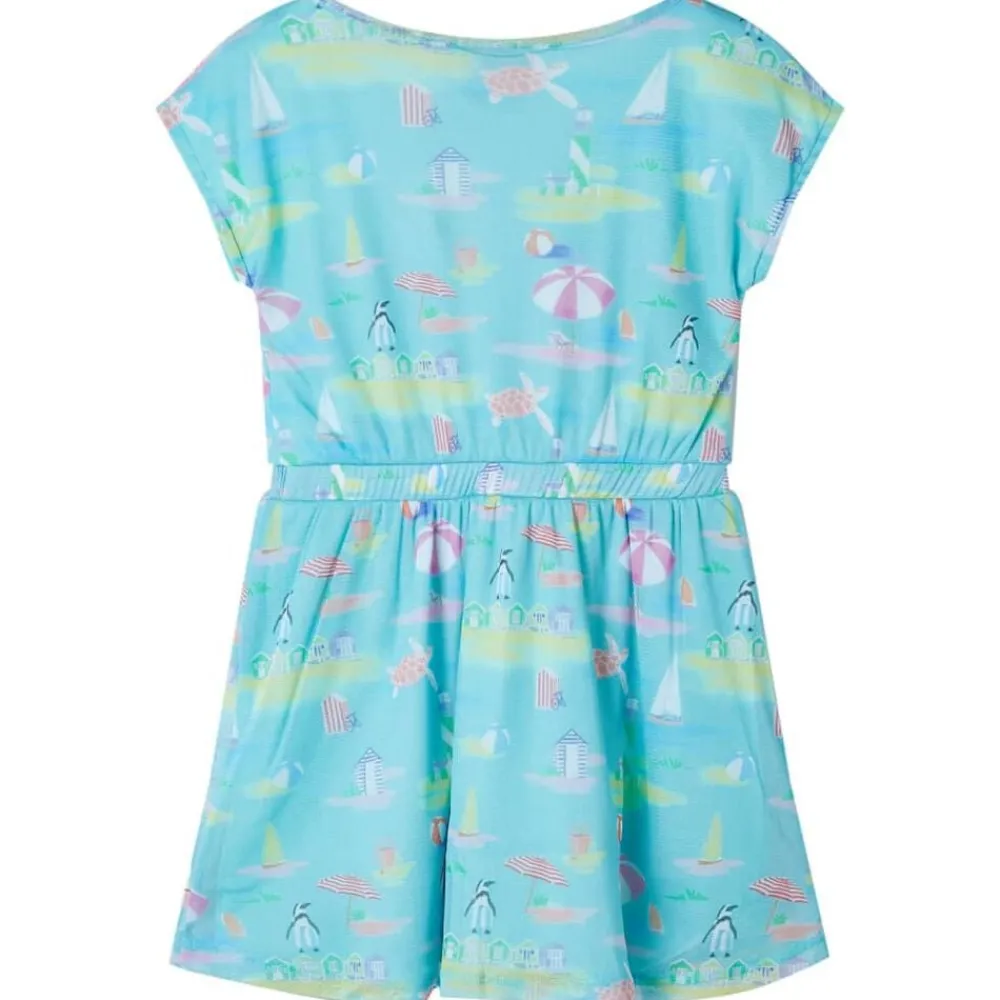 vidaXL Ropa Y Accesorios-Vestido infantil color aguamarina claro 104