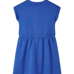 vidaXL Vestido infantil con cordón azul cobalto 104 Clearance