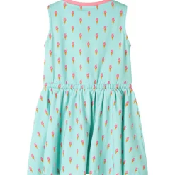 vidaXL Vestido infantil con cordón verde mint 104