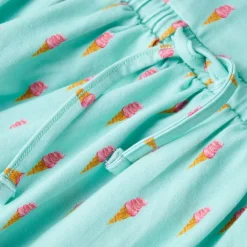 vidaXL Vestido infantil con cordón verde mint 104