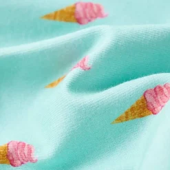 vidaXL Vestido infantil con cordón verde mint 104