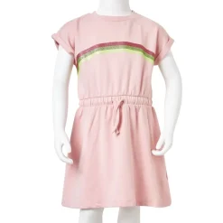 vidaXL Ropa Y Accesorios-Vestido infantil con cordón claro 104