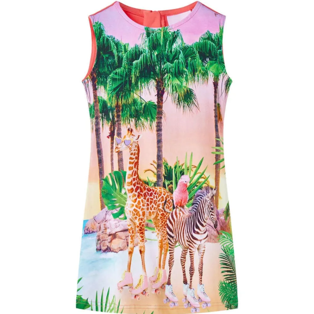 vidaXL Vestido infantil coral 92 Online