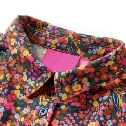 vidaXL Ropa Y Accesorios-Vestido infantil de manga larga multicolor 104