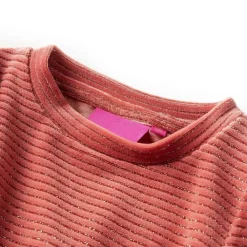 vidaXL Vestido infantil de manga larga rosa 92 Online