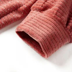 vidaXL Vestido infantil de manga larga rosa 92 Online