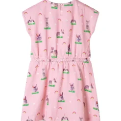 vidaXL Vestido infantil rosa claro 104 Best