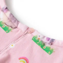vidaXL Vestido infantil rosa claro 104 Best