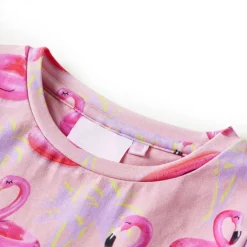 vidaXL Ropa Y Accesorios-Vestido infantil rosa claro 92