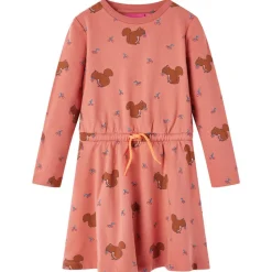 vidaXL Vestido infantil rosa palo 92