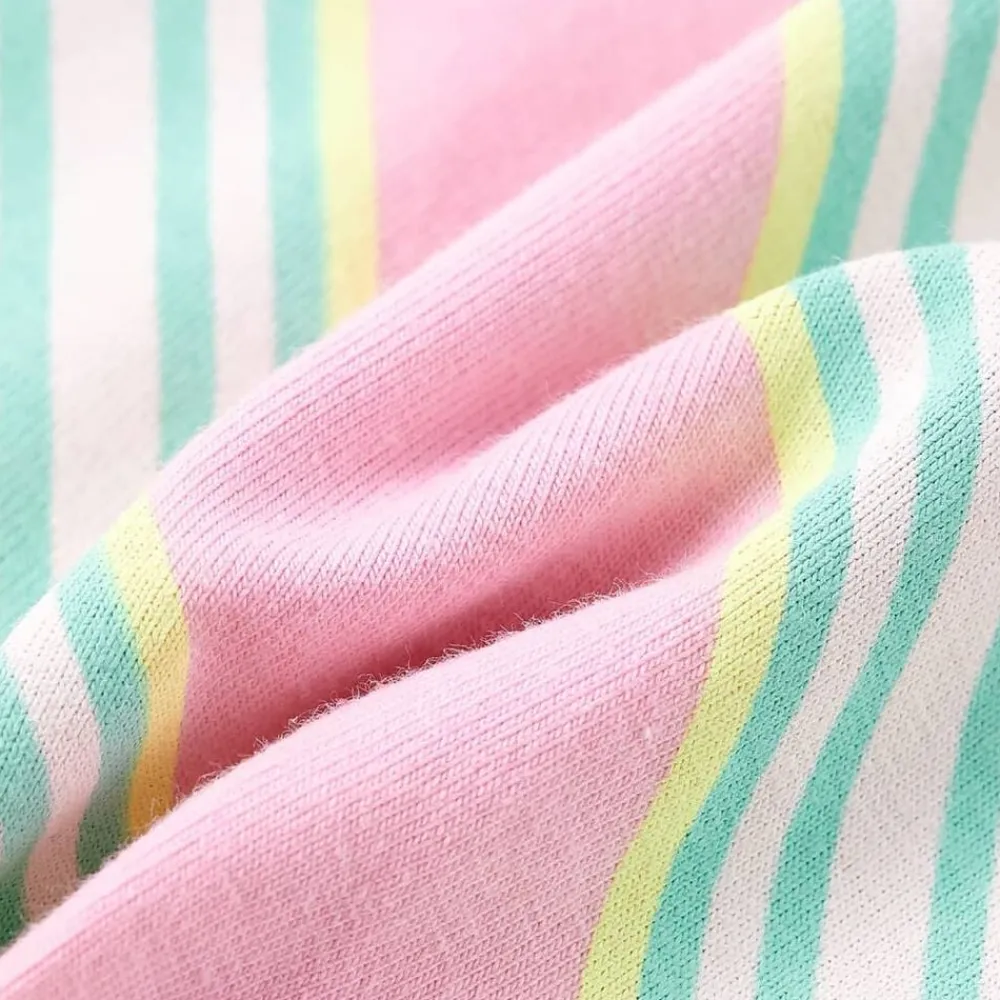vidaXL Vestido infantil sin mangas con cordón rosa 104 Hot