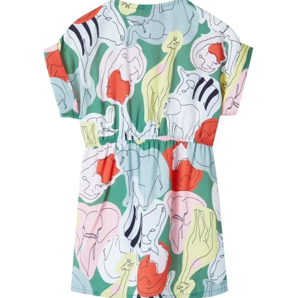 vidaXL Vestido infantil verde 116 Outlet