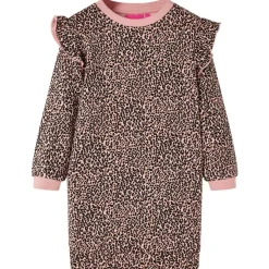 vidaXL Ropa Y Accesorios-Vestido sudadera infantil rosa medio 92