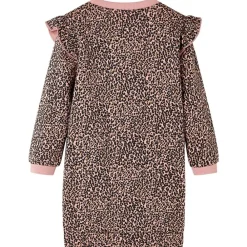 vidaXL Ropa Y Accesorios-Vestido sudadera infantil rosa medio 92