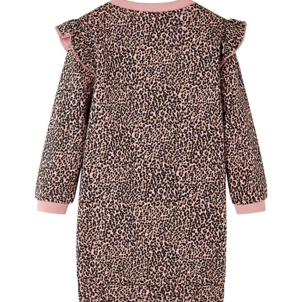vidaXL Ropa Y Accesorios-Vestido sudadera infantil rosa medio 92