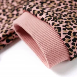 vidaXL Ropa Y Accesorios-Vestido sudadera infantil rosa medio 92