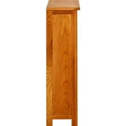 vidaXL vidaX Estantería de 3 niveles de madera maciza de roble 70x22,5x82 cm Hot