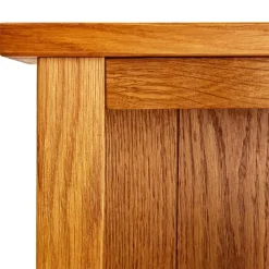 vidaXL vidaX Estantería de 3 niveles de madera maciza de roble 70x22,5x82 cm Hot