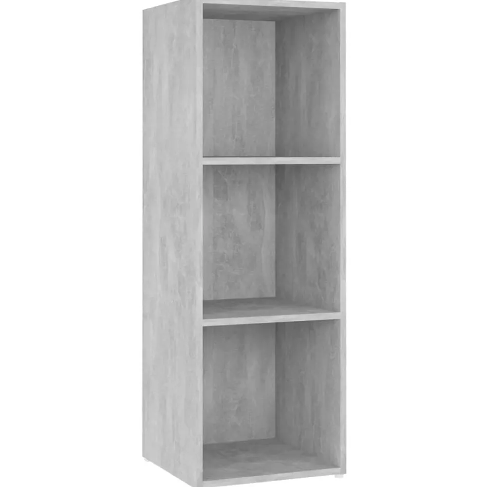 vidaXL | Gabinete de TV | 3 pcs 37 x 35 x 107.5 cm Gris hormigón Hot