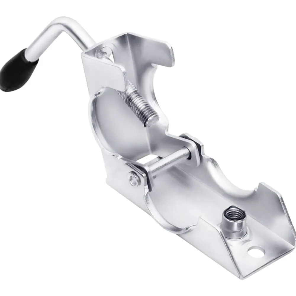 vidaXL Piezas Y Accesorios Para Vehículos-Abrazadera para rueda jockey acero galvanizado 13,5x6,5x14 cm