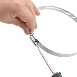vidaXL Ventilación Y Calefacción-Abrazaderas de manguera 6 uds 91-110 mm acero inoxidable 304