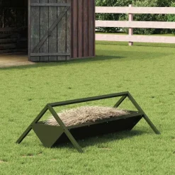 vidaXL Abrevadero para ganado 111 x 76 x 38 cm Verde oliva Best