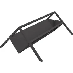 vidaXL Abrevadero para ganado 111 x 76 x 38 cm Negro Discount
