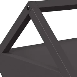 vidaXL Abrevadero para ganado 111 x 76 x 38 cm Negro Discount