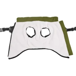 vidaXL Abrigo perro arnés impermeable reflectante L24 verde militar Verde ejército Hot
