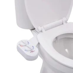 vidaXL Accesorio de bidé para inodoro 1 chorro agua caliente y fría Hot