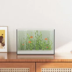 vidaXL Acuario con almacenamiento Transparente 30 x 20 x 20 cm Cristal Sale